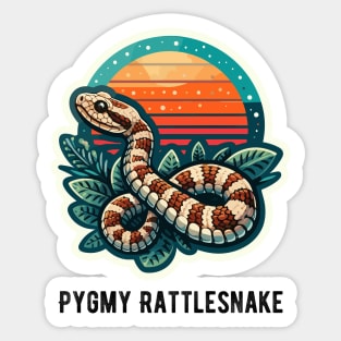 Pygmy Rattlesnake Sticker